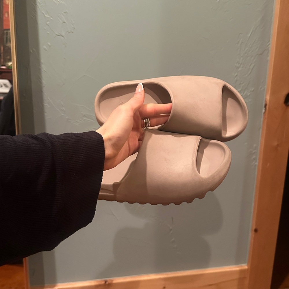 Yeezy Sandals in Sand, Original Edition!